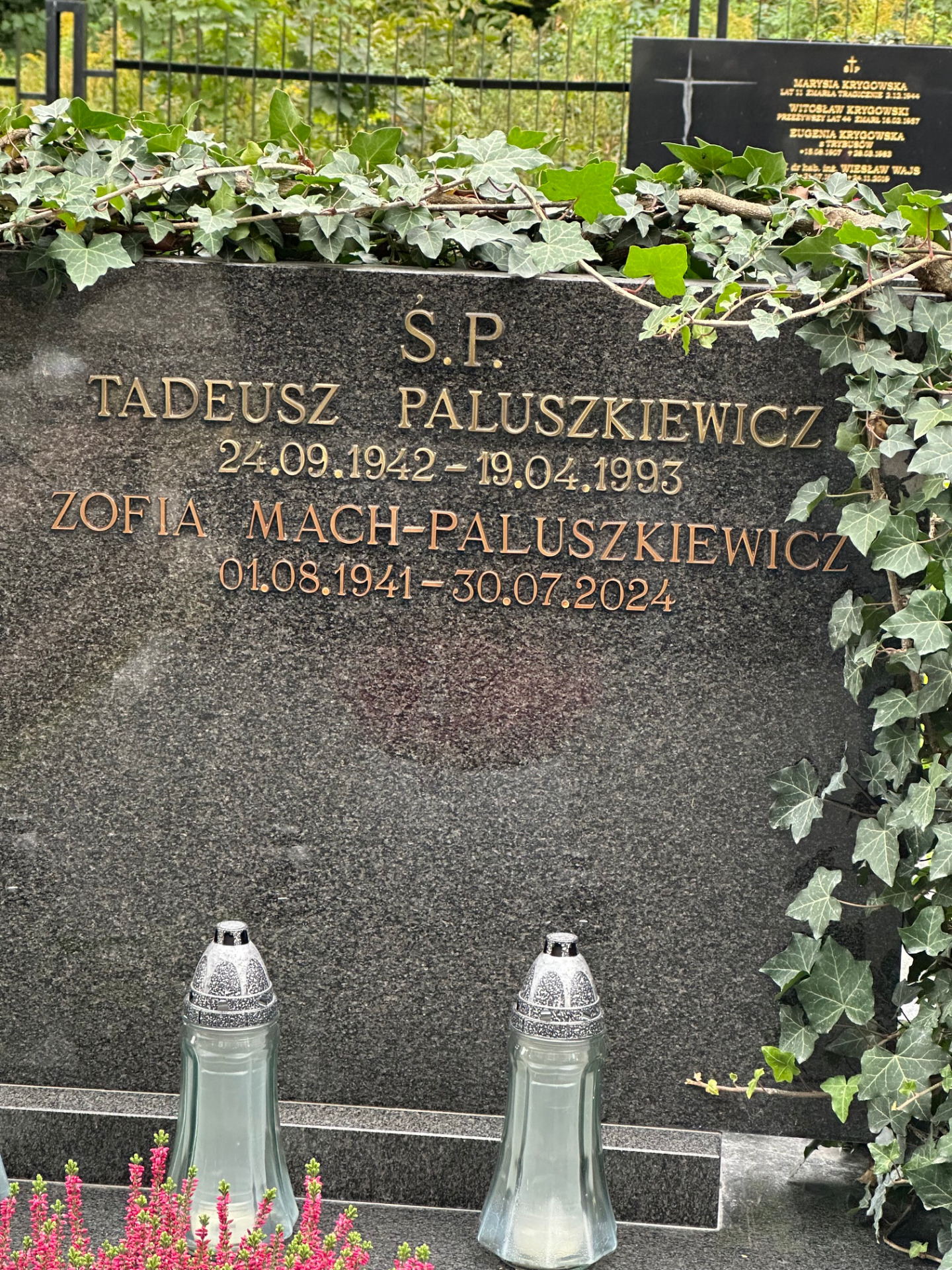 litery Romano osadzone w kamieniu